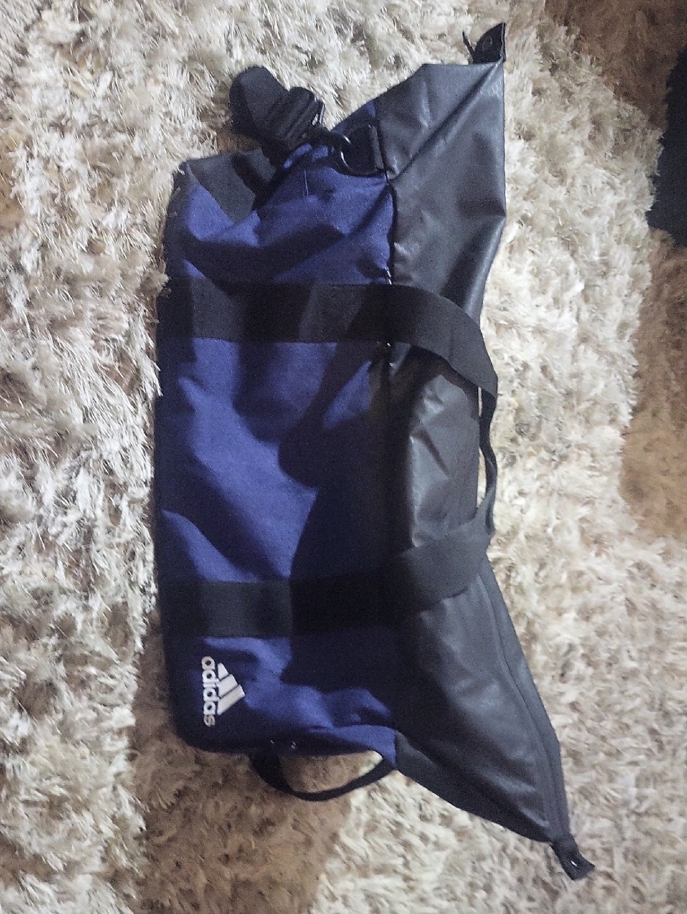 adidas Navy and Black Men’s Duffel Bag